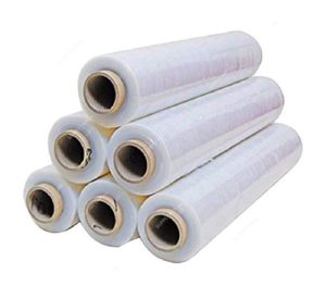 Šest rol prozorne ročne stretch folije, širine 500 mm