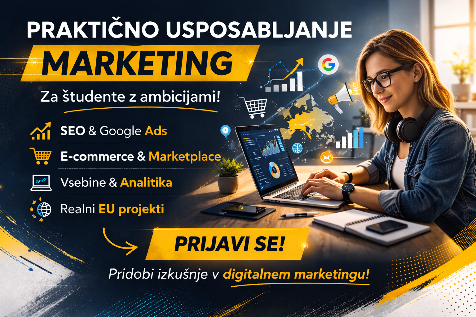 Praktično usposabljanje – marketing